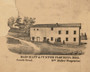 Merchant & Custom Flouring Mill, Indiana 1863 Old Town Map Custom Print - St. Joseph Co.
