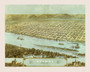 Winona, Minnesota 1867 Bird's Eye View