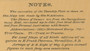 Map Notes,  Aurora Co., South Dakota 1900 Old Town Map Custom Print -