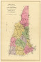 New Hampshire 1892 Hurd - Old State Map Reprint