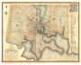 Baltimore 1822 - Lucas - Old Map Reprint Maryland Cities