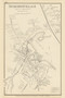 Meredith Village, New Hampshire 1892 Old Town Map Reprint - Hurd State Atlas Belknap