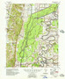 Princedale, Arkansas 1956 (1957) USGS Old Topo Map Reprint 15x15 AR Quad 260263