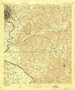 Columbus, Georgia 1908 (1928) USGS Old Topo Map Reprint 15x15 GA Quad 247397
