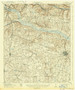 Gough, Georgia 1919 (1942) USGS Old Topo Map Reprint 15x15 GA Quad 247455