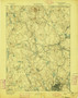Worcester, Massachusetts 1892 (1897) USGS Old Topo Map Reprint 15x15 MA Quad 353130
