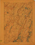 Wiscasset, Maine 1893 (1912) USGS Old Topo Map Reprint 15x15 ME Quad 807737