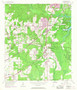 Theodore, Alabama 1953 (1968) USGS Old Topo Map Reprint 7x7 AL Quad 305192