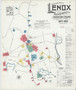Lenox, 1905 - Old Map Massachusetts Fire Insurance Index