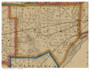 Adams, Ohio 1861 Old Town Map Custom Print - Lucas Co.