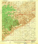 Carlsbad Caverns West, New Mexico 1943 () USGS Old Topo Map Reprint 15x15 TX Quad 190028