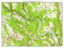 Lake Lillinoah & Housatonic River - Before the Lake 1953 - Custom USGS Old Topo Map - Connecticut