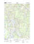 Hanover, Massachusetts 2012 () USGS Old Topo Map Reprint 7x7 MA Quad