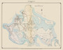 Shelter Island - no insets (Southampton) New York 1916 Old Map - Suffolk Co. Atlas Custom Print