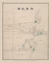 Elba #050 - New York 1876 - Old Town Map Reprint - Genesee Co. Atlas