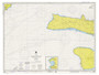 Channels Between Oahu, Molokai and Lanai 1976 Nautical Chart - Hawaiian Islands 4120 - 19351 Hawaii