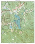 Baboosic Lake 1968 - Custom USGS Old Topo Map - New Hampshire - South East