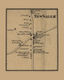 New Salem Village, North Codorus Township, Pennsylvania 1860 Old Town Map Custom Print - York Co.