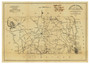Chester District, 1825 South Carolina - Old Map Reprint - Mills Atlas LC