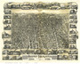 Boston, Massachusetts 1888 - Bird's Eye View - Old Map Reprint - Bailey