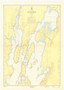 Lake Champlain, Sheet 1 - 1959 Nautical Chart