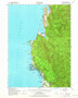 Trinidad, California 1952 (1964) USGS Old Topo Map 15x15 Quad