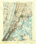 Harlem, New York 1900 (1931) USGS Old Topo Map 15x15 Quad