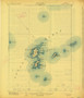 Matinicus, Maine 1906 (1927) USGS Old Topo Map 15x15 Quad