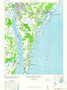 Wilmington, North Carolina 1948 (1948a) USGS Old Topo Map 15x15 Quad
