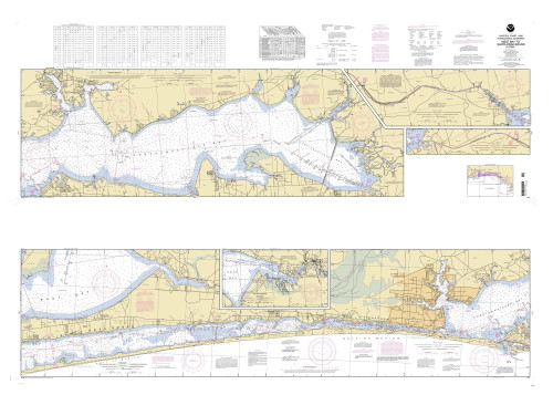 Santa Rosa Soundbridge Map West Bay to Santa Rosa Sound 2004 - Old Map Nautical Chart AC Harbors ...