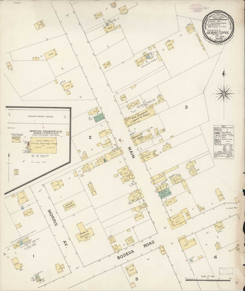 Sebastopol Street Map.pdf Sebastopol California 1888 - Fire Insurance Index - Old Map Reprint ...