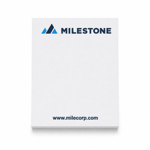 Milestone Sticky Note™ 2-3/4" x 3" Pad, 50 sheet (STOCK)
