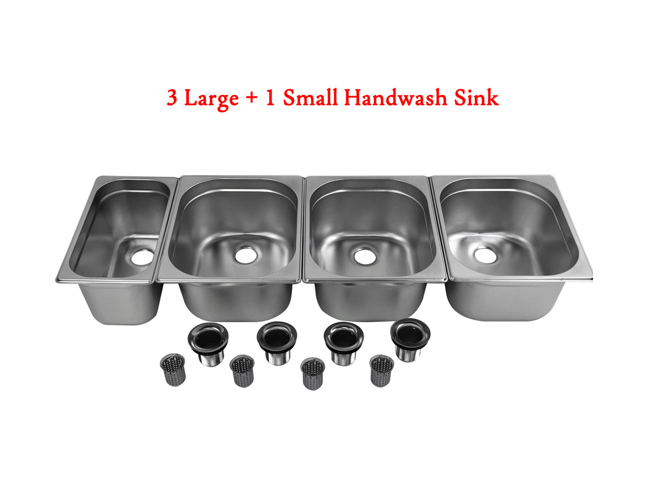 Concession Sink Kit For Portable Concession Stand and Mobile Food Truck or Trailer