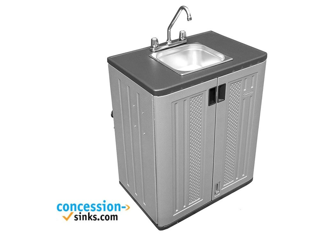 Portable Self Contained Sink W/ Tankless Faucet INSTANT HOT WATER