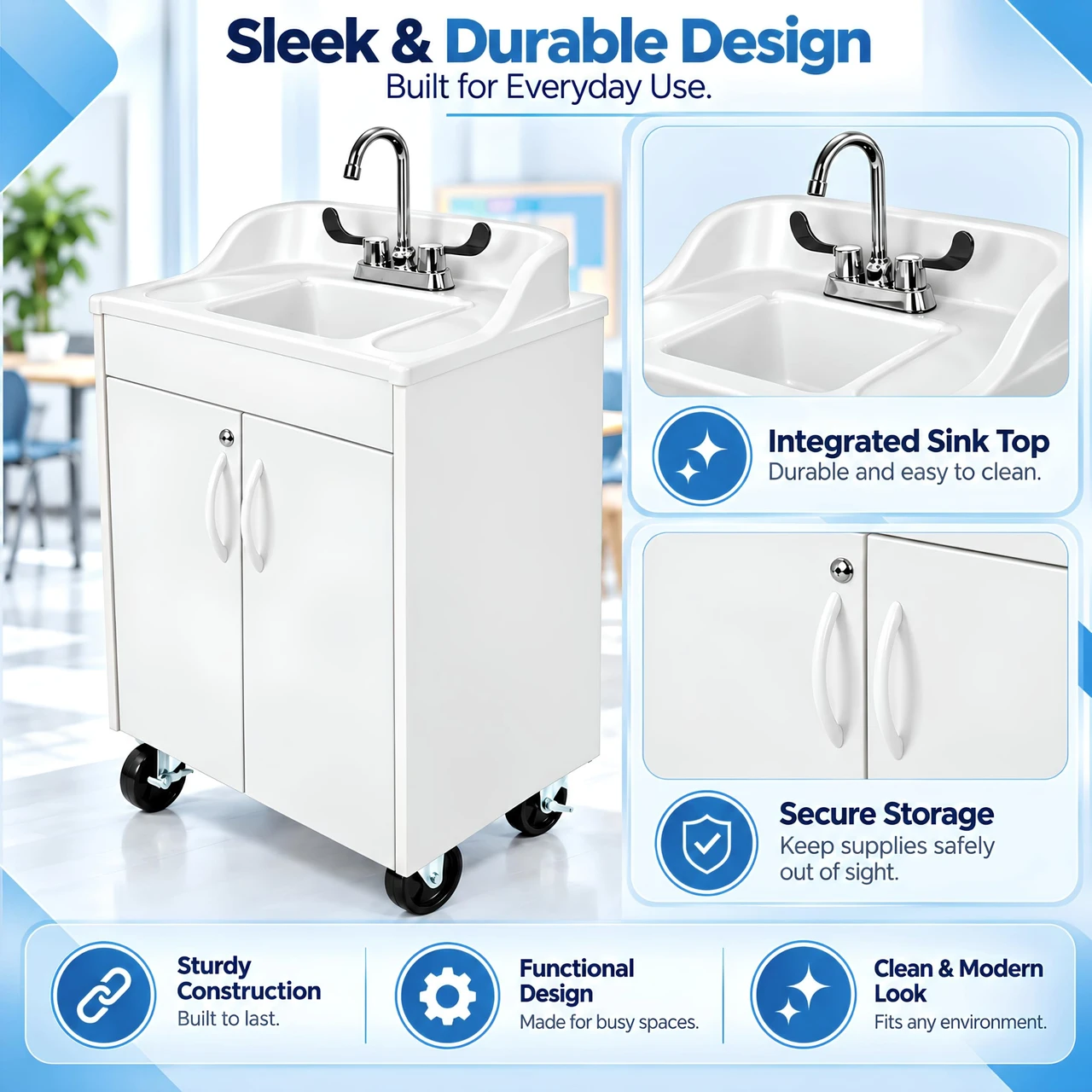 Premier Junior Portable Handwashing Sink
