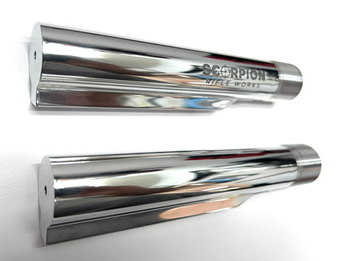 AR15 Polished aluminum  BUFFER TUBE