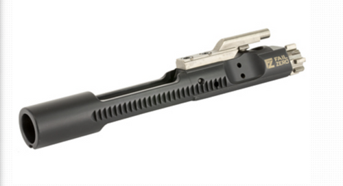 FailZero, AR 15/M16/M4 Bolt Carrier Group, No Hammer, EXO Nickel Boron Coated, Black Finish