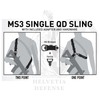 MAGPUL MS3 Single QD Gen2 Sling Ranger Green