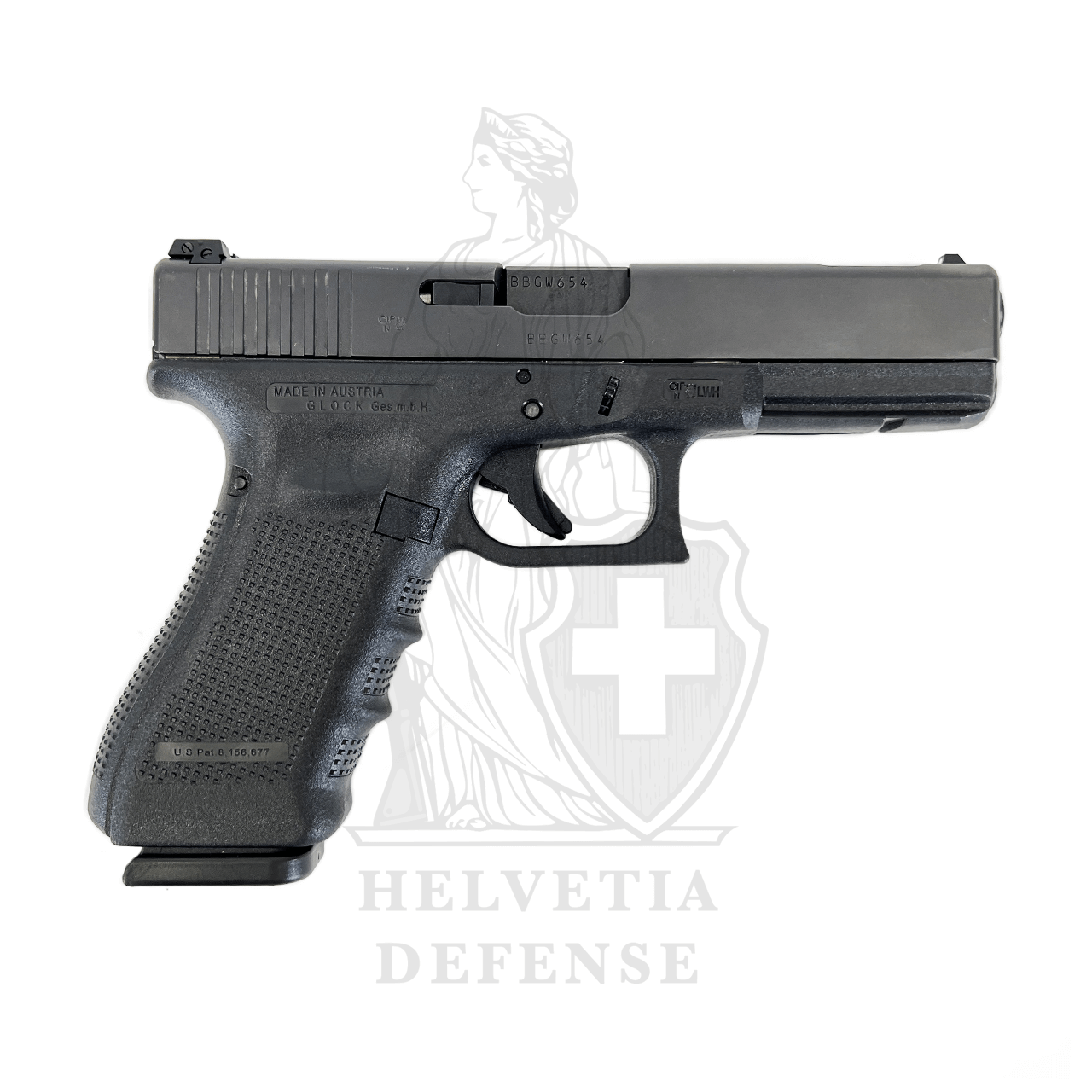 Glock 17C Gen4 Pistol | Compensated 9mm Firearm