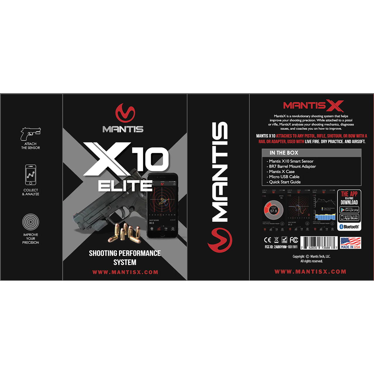 Mantis X10: Next Generation Shooting Performance System