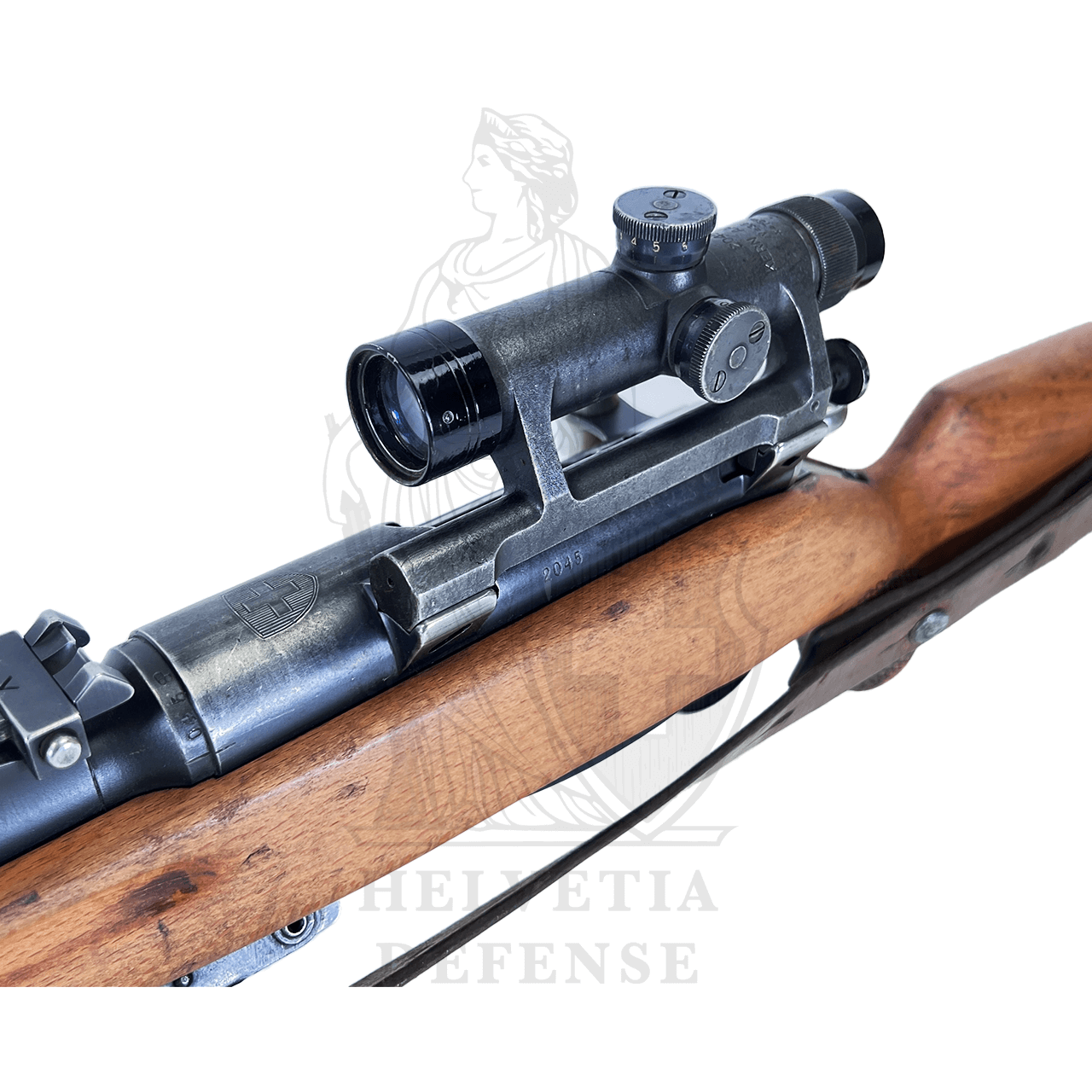Swiss ZFK55 (ZFK31/55) Sniper Rifle with Historic Legacy, KERN