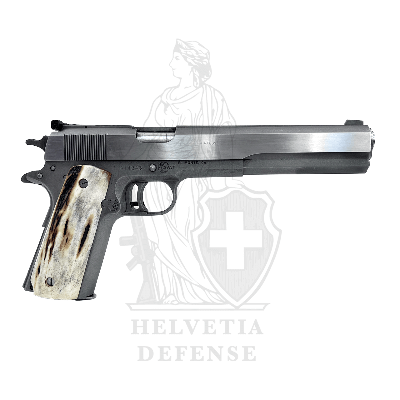 AMT Hardballer Long Slide: Semi-Automatic 45ACP Pistol from His