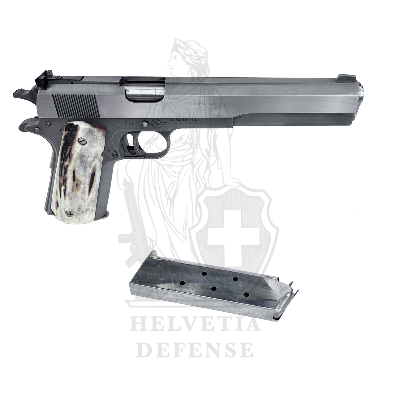 AMT Hardballer Long Slide: Semi-Automatic 45ACP Pistol from His