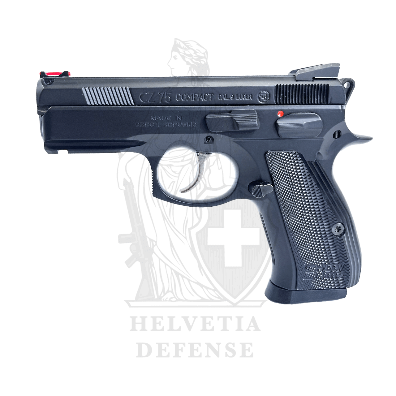 CZ 75 Compact Semi-Automatic Pistol | 9X19 | Box and 2 Magazines