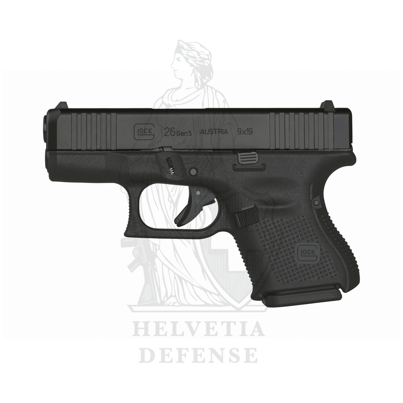 GLOCK G26 Gen5 FS | Compact 9x19 Pistol with Superior Handling