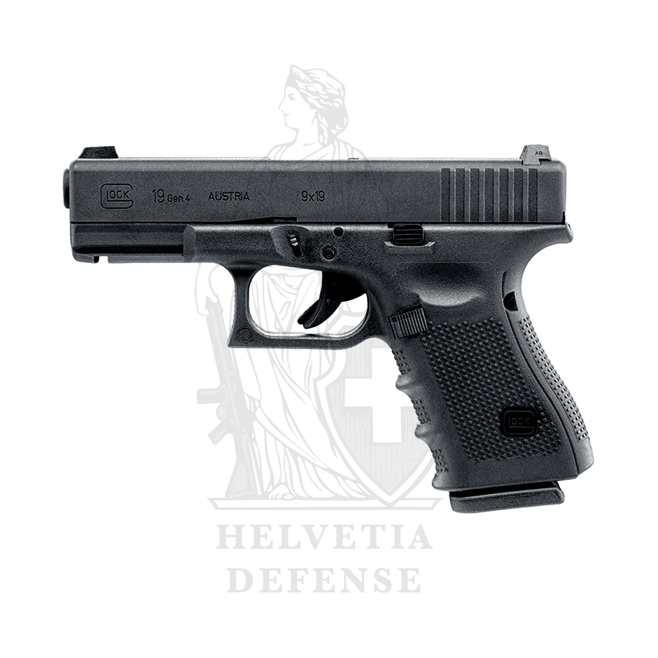 GLOCK 19 Gen4 | Compact 9mm Pistol with Exceptional Performance
