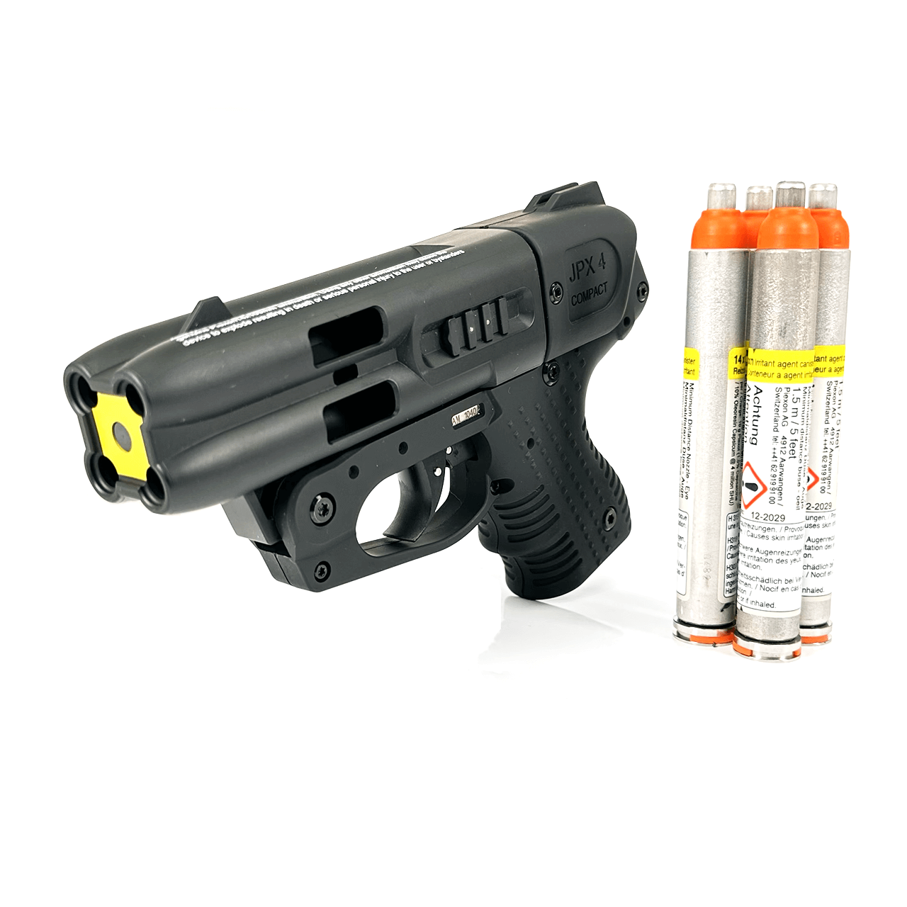 PIEXON JPX4 Compact Pepper Spray Gun – Self-Defense Launcher with