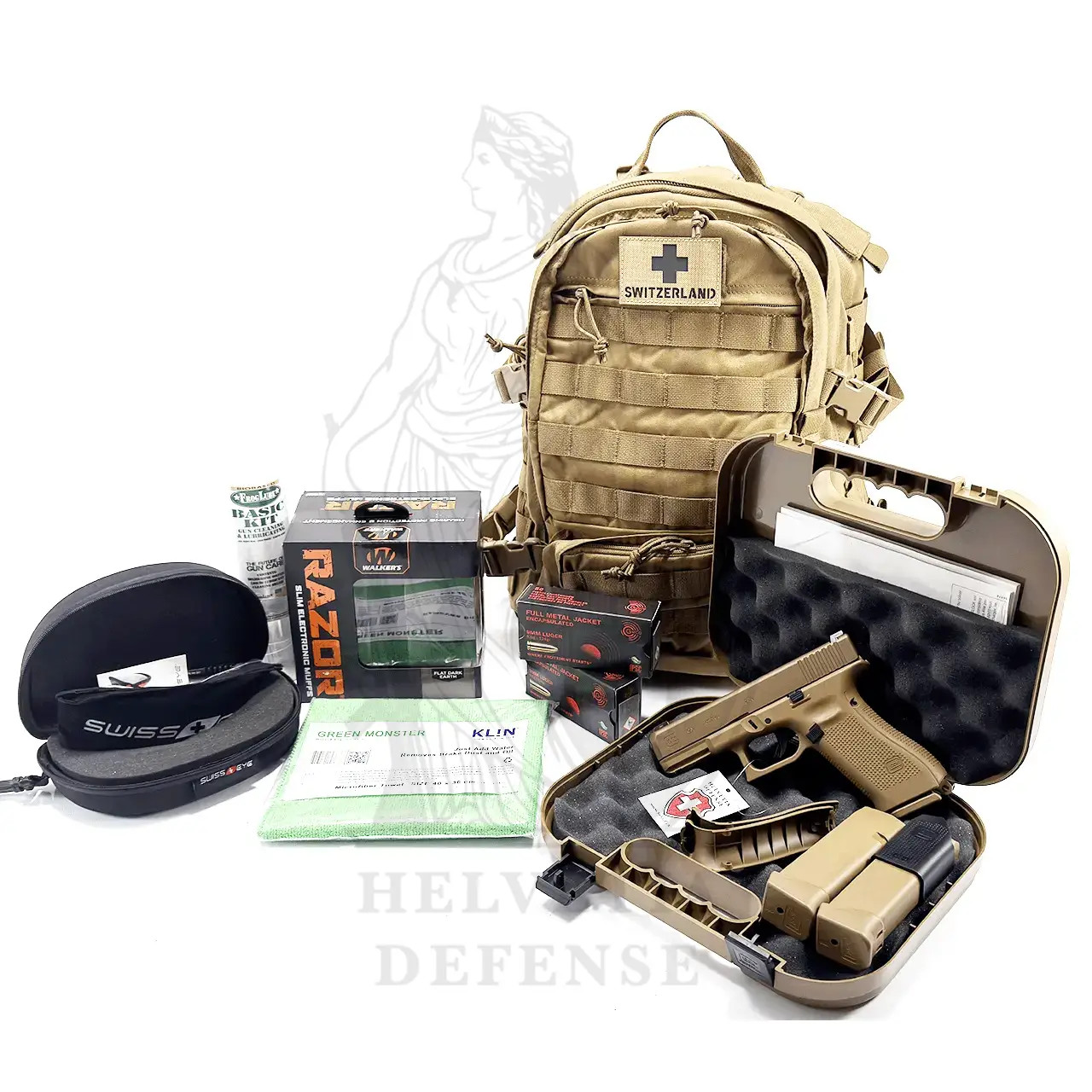Complete Shooting Starter Kit – Range Ready Backpack | Helvetia