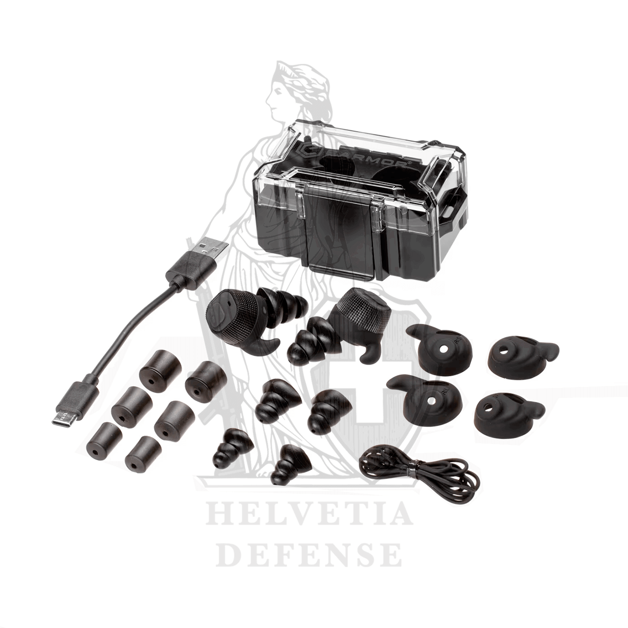 EARMOR M20 Electronic Earplug – In-Ear Active Hearing Protection
