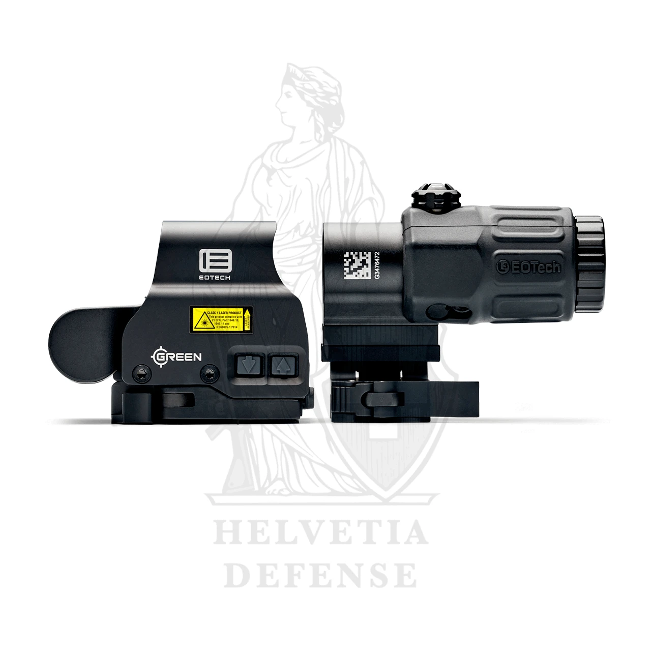 EOTECH Holographic Hybrid Sight Green – 3× Magnifier Hybrid System